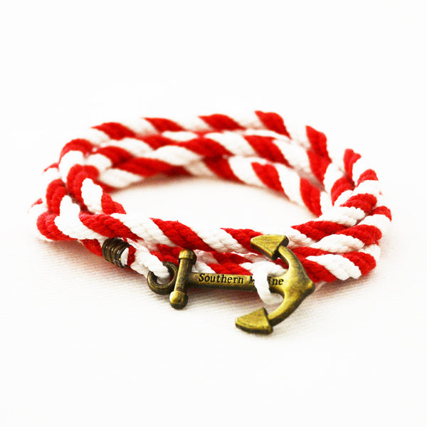 Southern Marine's Wayfarer's Anchor Bracelet - 'The Jamin'