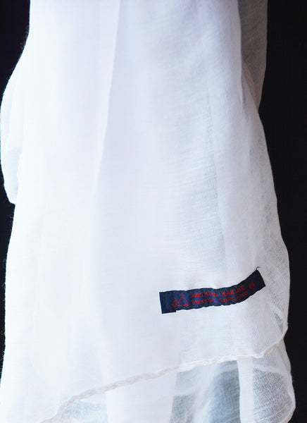 Southern Marine's Lightweight Summer Scarf - In White      ON SALE