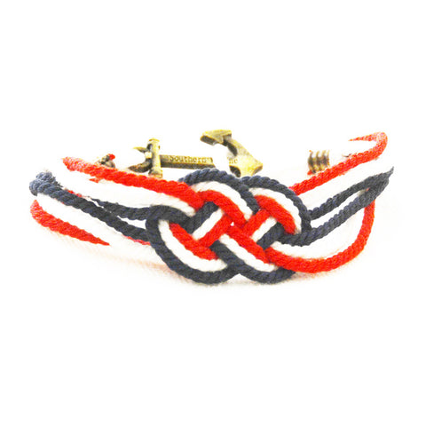 Southern Marine's Carrick Bend Anchor Bracelet - 'The Churchill'   ON SALE