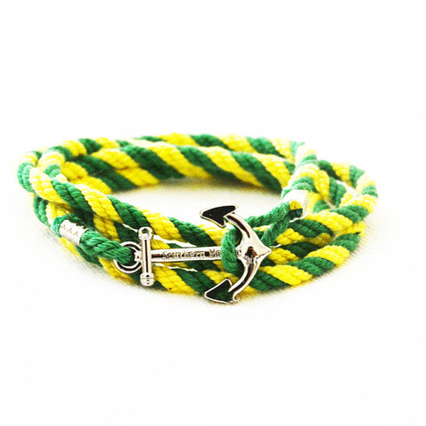 Southern Marine's Wayfarer's Anchor Bracelet - 'The Canary'