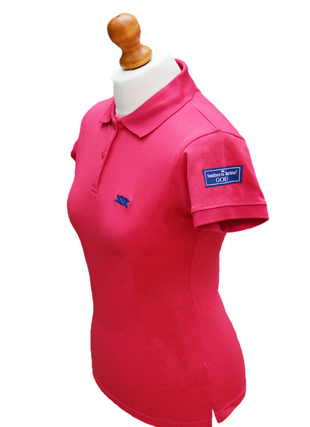 Southern Marine's Woodbridge Ladies Golf Polo in Pink    ON SALE