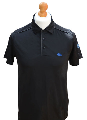 Southern Marine's Golf Polo Shirt - The Eaton in Black     ON SALE