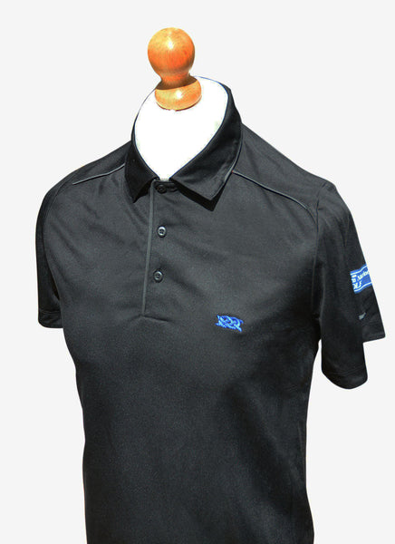 Southern Marine's Golf Polo Shirt - The Eaton in Black     ON SALE