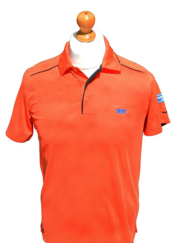 Southern Marine's Golf Polo Shirt - The Eaton in Orange     ON SALE