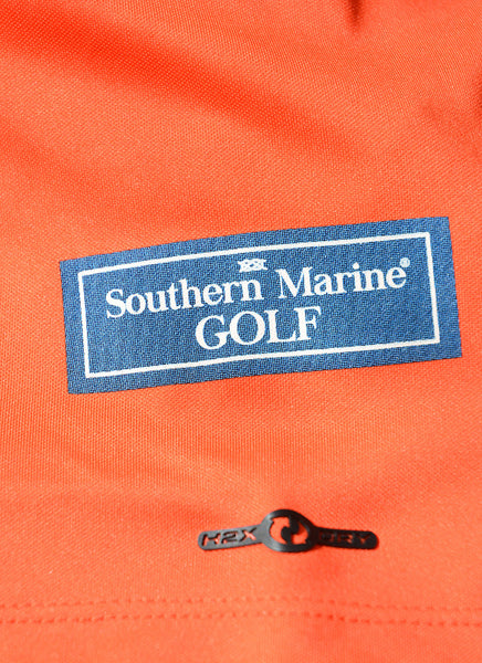Southern Marine's Golf Polo Shirt - The Eaton in Orange     ON SALE