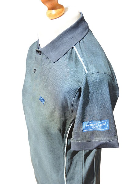 Southern Marine's Thorpeness Men's Golf Polo in Blue/Black    ON SALE