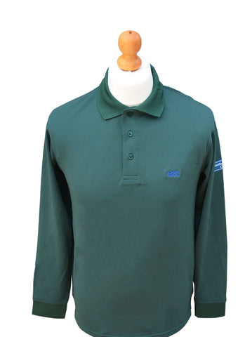 Southern Marine's Woodbridge Men's Golf L/S Polo in Dark Green    ON SALE