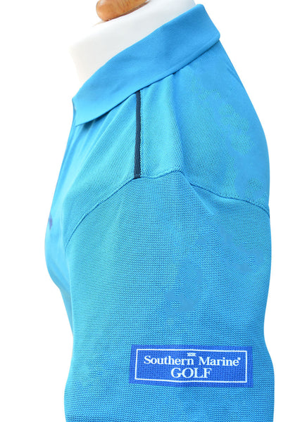 Southern Marine's Thorpeness Men's Golf Polo in Electric Blue    ON SALE
