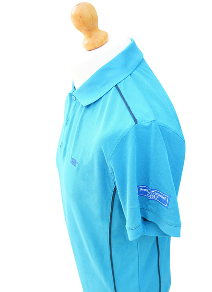 Southern Marine's Thorpeness Men's Golf Polo in Electric Blue    ON SALE