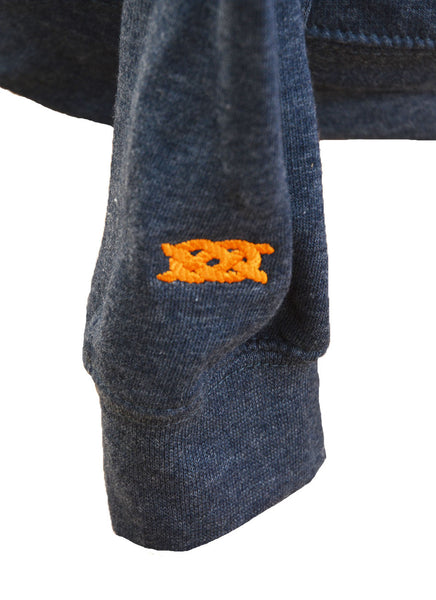 Southern Marine's Crew Sweatshirt (Lightweight) with Orange Logo - The Harrison   ON SALE