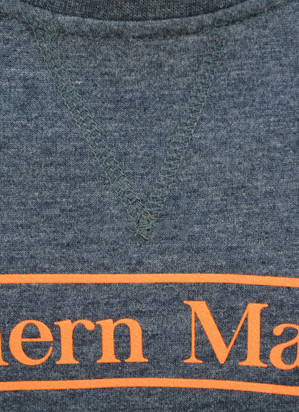 Southern Marine's Crew Sweatshirt (Lightweight) with Orange Logo - The Harrison   ON SALE
