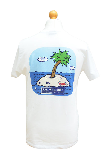 Southern Marine's Men's Classic T Shirt - The Palm Island
