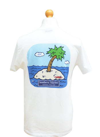 Southern Marine's Men's Classic T Shirt - The Palm Island