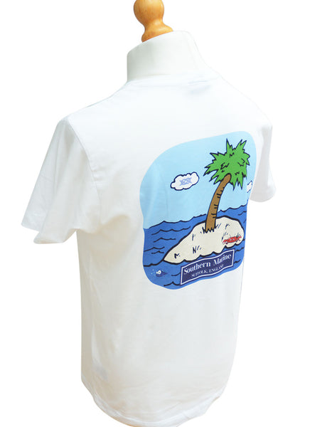 Southern Marine's Men's Classic T Shirt - The Palm Island