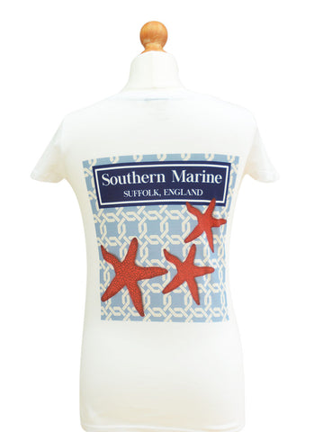 Southern Marine's Women's Classic T Shirt  - 'The Ladies Starfish'