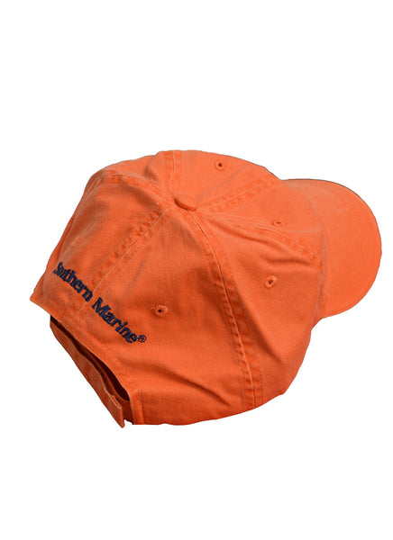 Southern Marine's Twill Baseball Cap - Faded Orange (Velcro)    ON SALE
