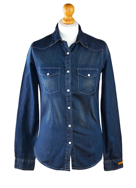 Southern Marine's Women's Lightweight Denim Shirt - The Hazel Dawn     ON SALE