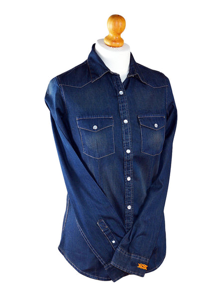 Southern Marine's Women's Lightweight Denim Shirt - The Hazel Dawn     ON SALE