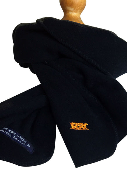 Southern Marine's Navy Fleece Scarf - The Kym    ON SALE