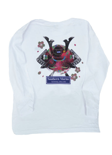 Southern Marine's Long Sleeve Kids T Shirt - The Little Samurai L/S