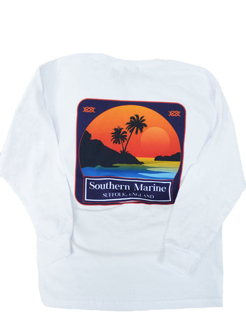 Southern Marine's Long Sleeve Kids T Shirt - The Little Saguin L/S