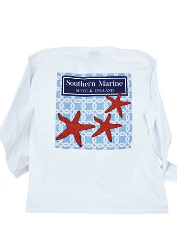 Southern Marine's Long Sleeve Kids T Shirt - The Starfish L/S