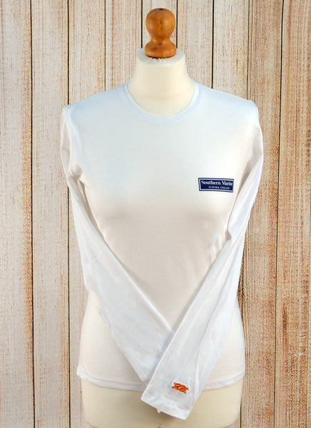 Southern Marine's Women's Long Sleeve T Shirt - The Plain Back    ON SALE