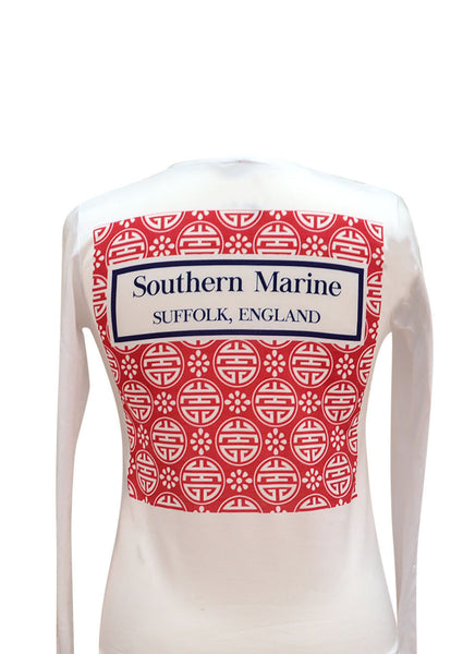 Southern Marine's Women's Long Sleeve T Shirt - The Tabitha