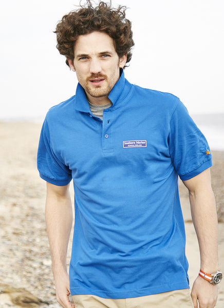 Southern Marine's Men's Pique Cotton Polo Shirt - The Mahoney