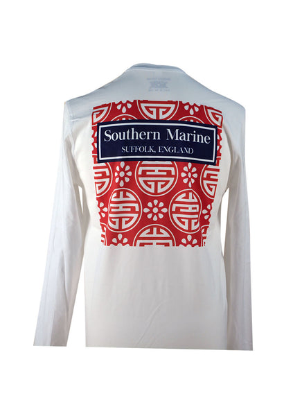 Southern Marine's Men's Long Sleeve T Shirt - The Yorkie