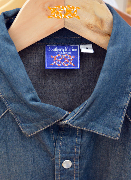 Southern Marine's Men's Lightweight Denim Shirt - The Weiss    ON SALE