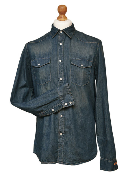 Southern Marine's Men's Lightweight Denim Shirt - The Weiss    ON SALE