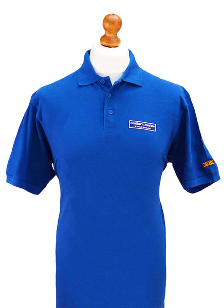 Southern Marine's Men's Pique Cotton Polo Shirt - The Mahoney