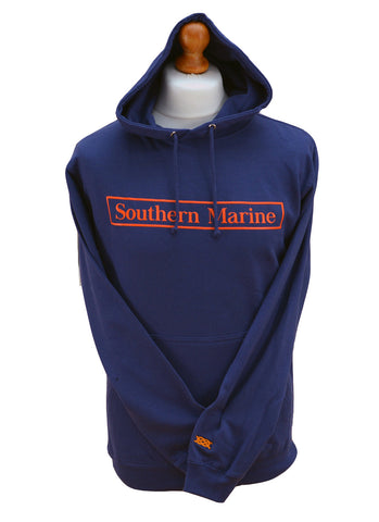Southern Marine's Hoodie with Orange Logo - The Big Bails    ON SALE