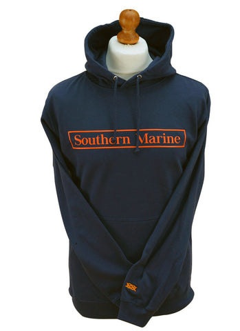 Southern Marine's Womens Hoodie with Orange Logo - The Simone    ON SALE