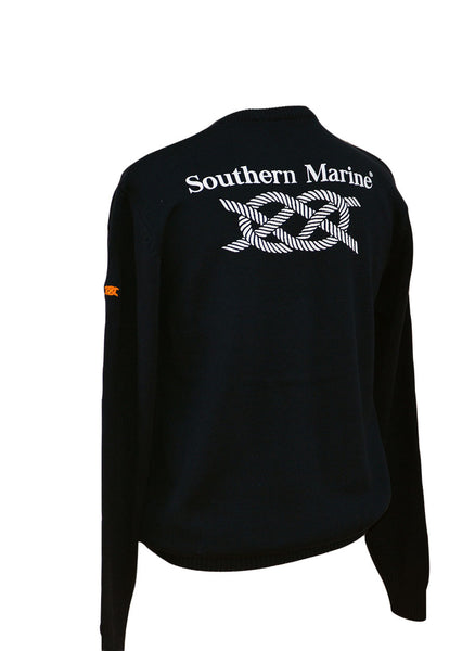 Southern Marine's Sailing V Neck Heavyweight Sweater - THE JEURISSEN