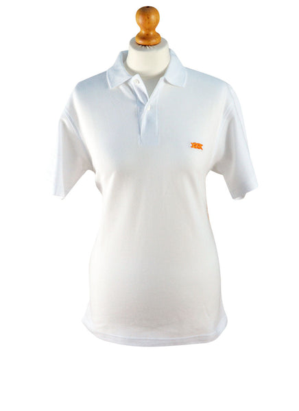 Southern Marine's Women's Classic Polo Shirt Orange Logo     ON SALE