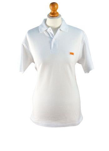 Southern Marine's Women's Classic Polo Shirt Orange Logo     ON SALE