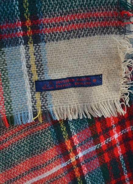 Southern Marine's Plaid Shawl Scarf   ON SALE