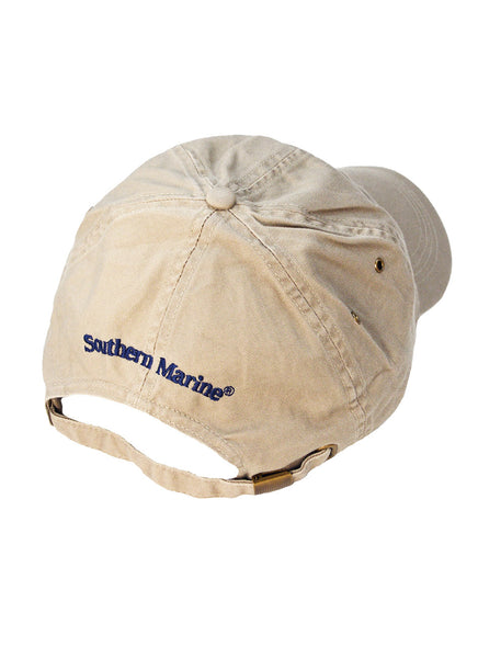 Southern Marine's Twill Baseball Cap - Khaki    ON SALE